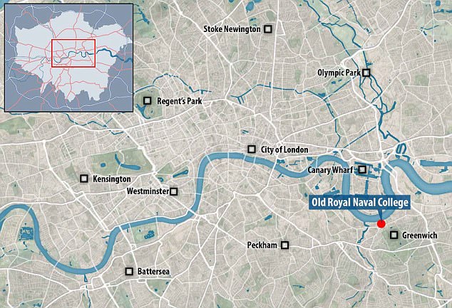 University of Greenwich researchers used ground-penetrating radar to find the precise location of the jousting arena under the grounds of the Old Royal Naval College in South London