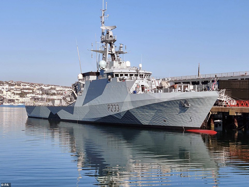 The 'dazzle' camouflage paint job applied to new Royal Navy patrol ship HMS Tamar was originally used on an array of vessels in the First and Second World War in the hope that it would confuse German U-boats