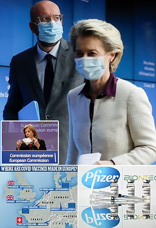 EU to unveil vaccine export crackdown plans as row over supplies grows