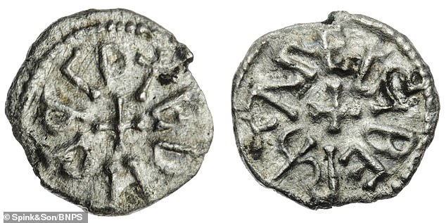 Edmund said 'Tony's work has been pioneering in 'shining a light' on the Dark Ages, with coins from all over Northumbria, including this one which sold for £5,400