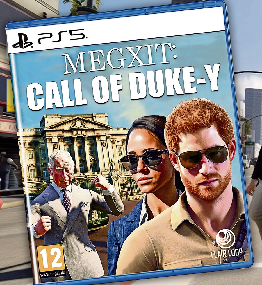 Harry & Meghan: Call of Duke-y is set for release on PS5 and Xbox in early May