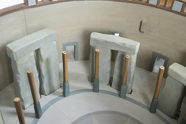 Sarah has built multiple models of how she see's how Stonehenge was originally built