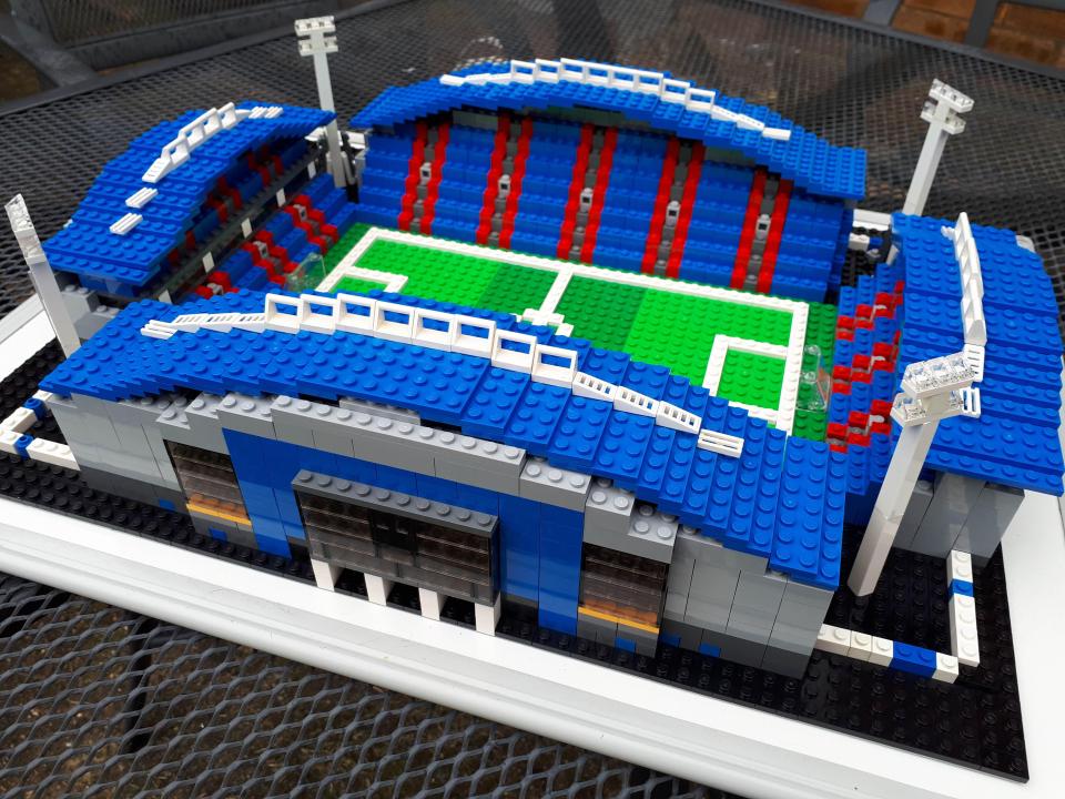 Football fan builds Lego models of all 92 Premier League ...
