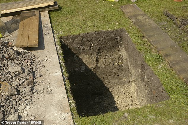 The team found a human skull and contacted authorities who are now carbon dating the remains of five skeletons