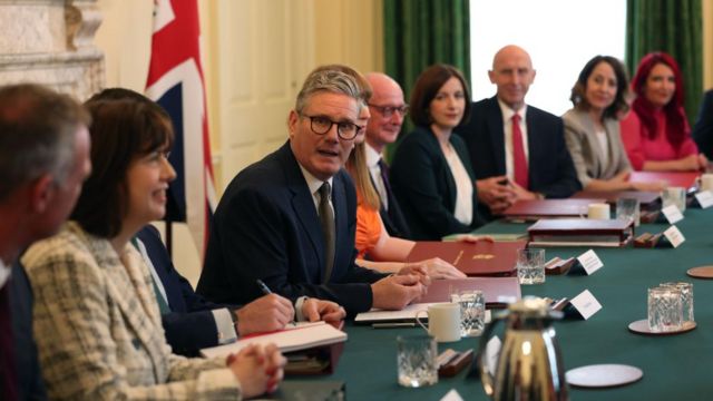 Cabinet meeting in No 10