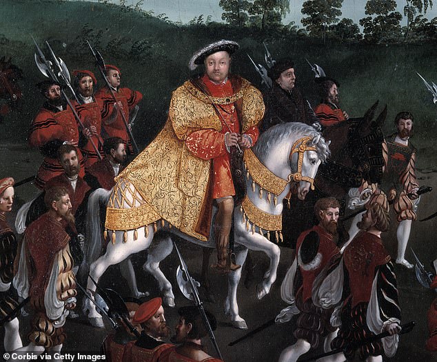 As he entered middle age, Henry VIII, who was once famed for his physical appearance and athletic prowess ,piled on weight as his health deteriorated. The infamous 1536 jousting accident saw him fall from his horse, with his armoured steed then crushing him. He was unconscious for two hours