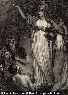 Pictured, Queen Boudicca of the Iceni