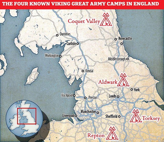 The Coquet Valley site is one of four Viking Great Army camps which have been found in Britain