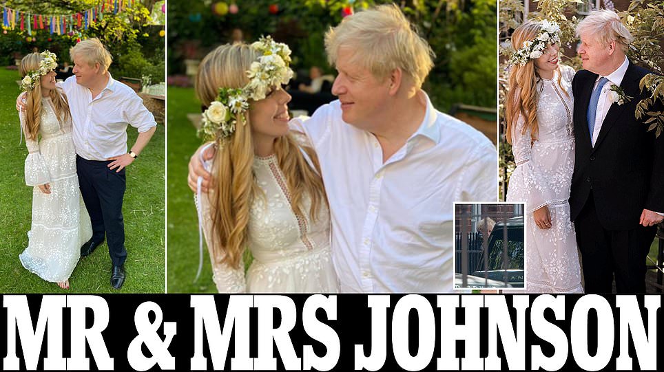 Boris Johnson and Carrie Symonds DID get married, No10 confirms
