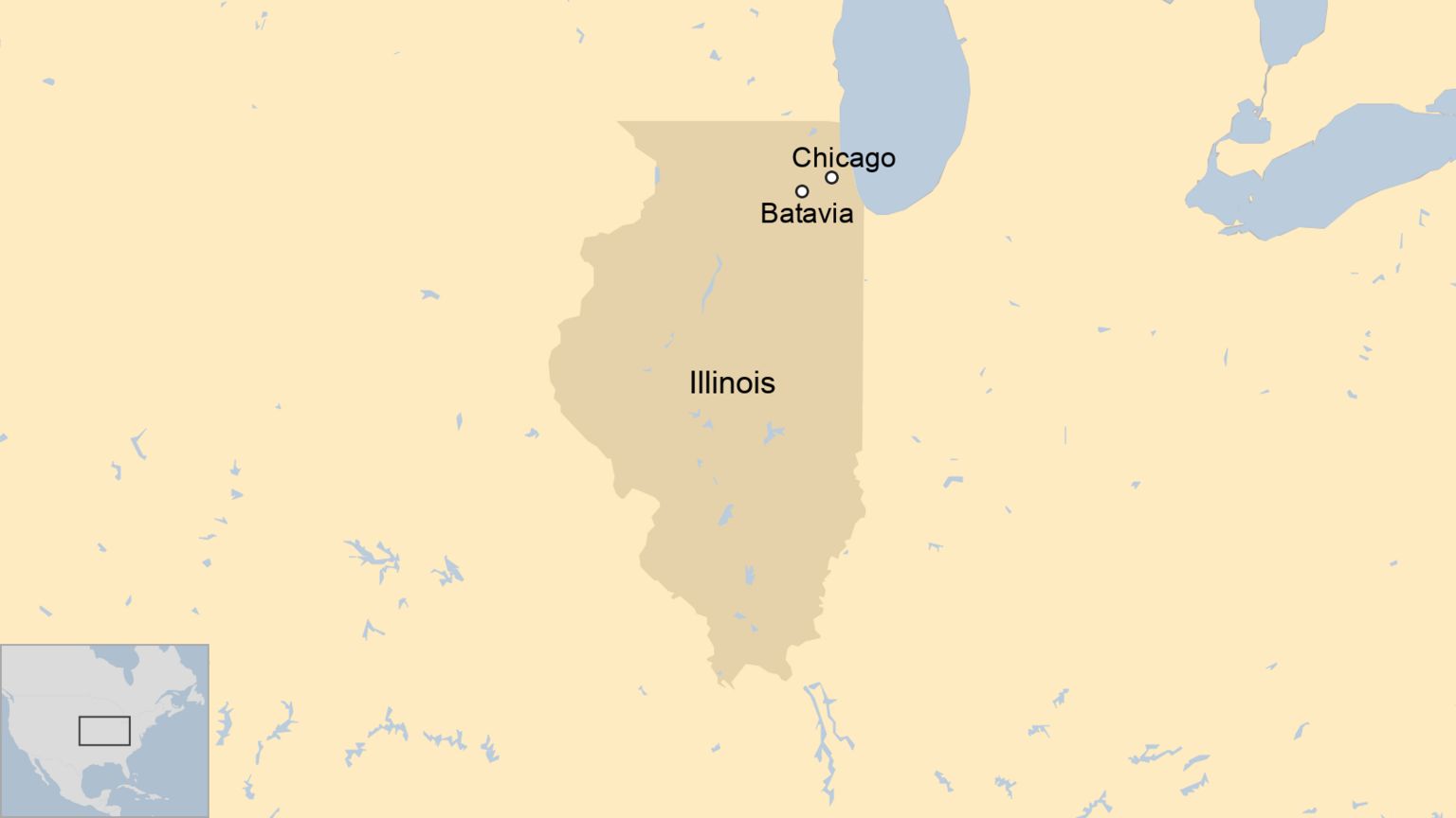 Map of Illinois Map of Illinois
