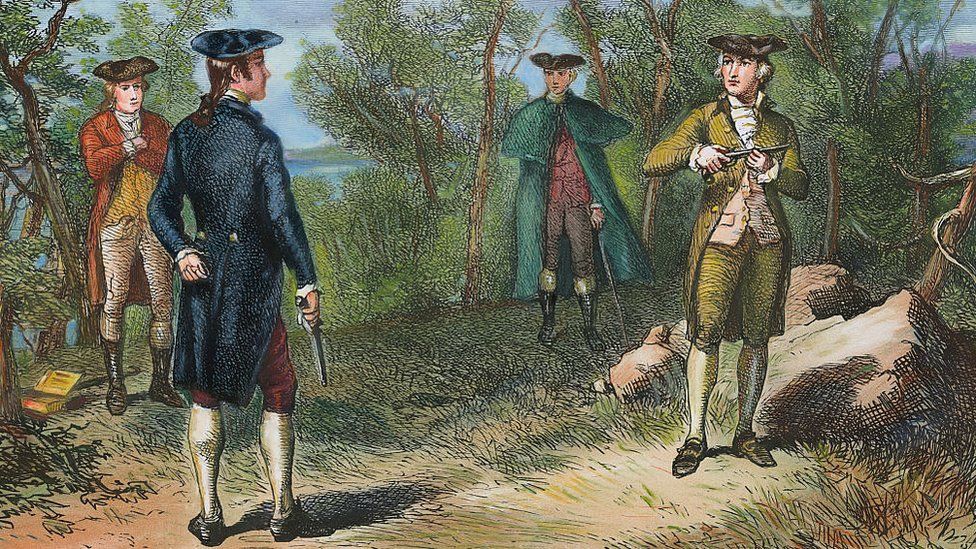 Alexander Hamilton's duel