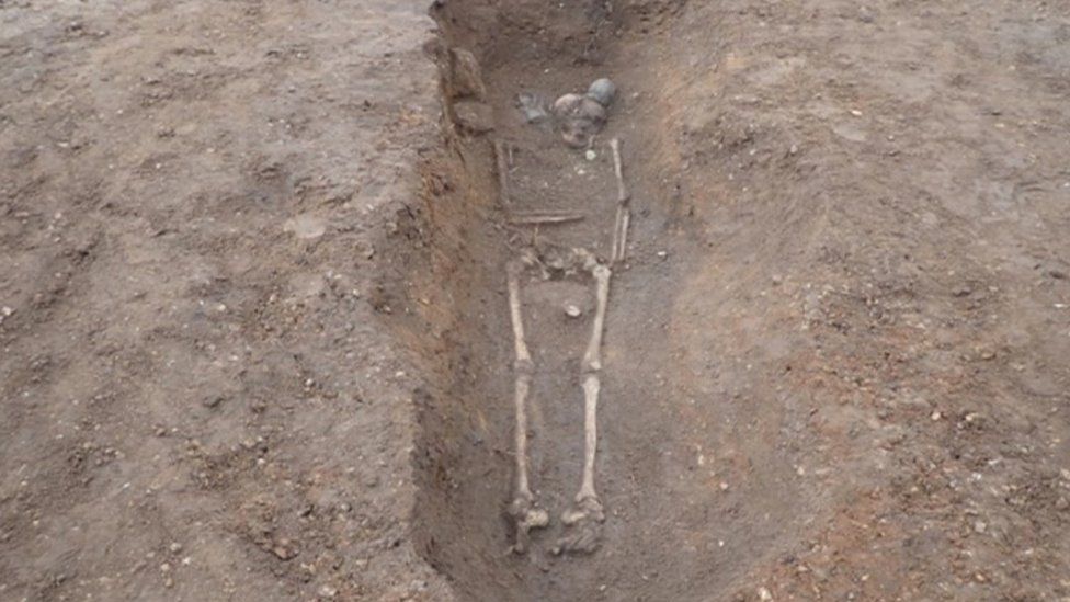 Anglo-Saxon graveyard