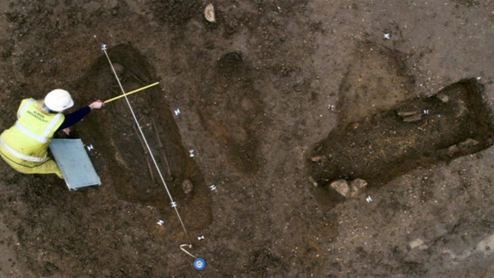 Anglo-Saxon graveyard Anglo-Saxon graveyard