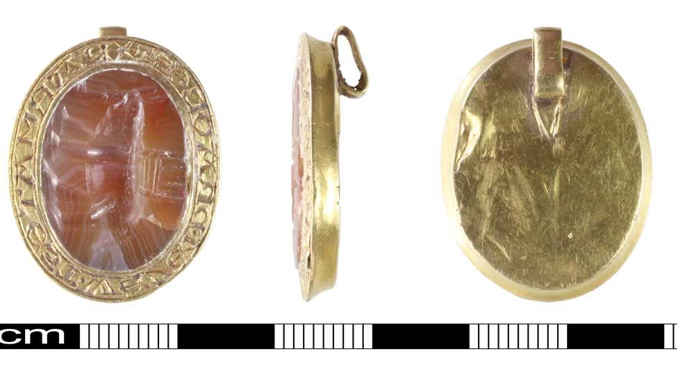 Medieval Gold Seal Matrix