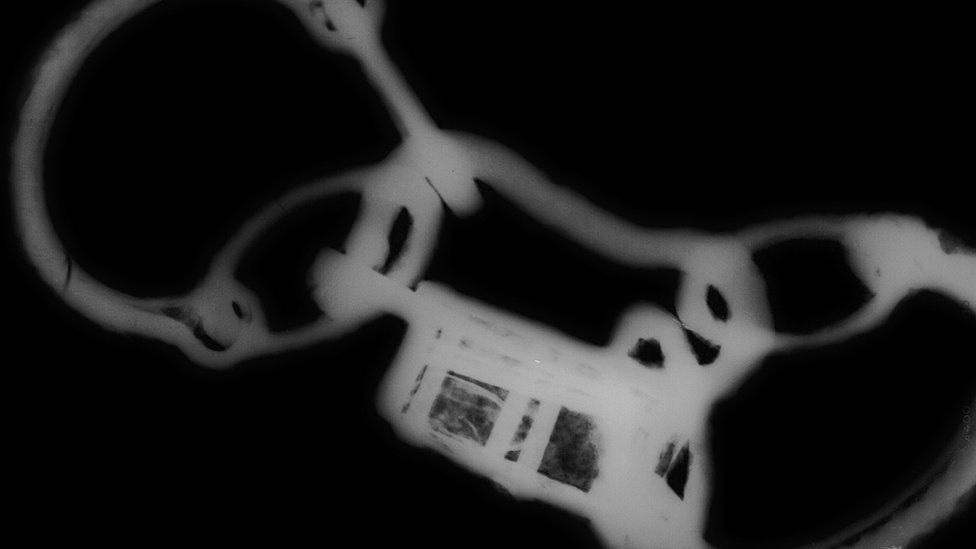X-ray of the find X-ray of the find