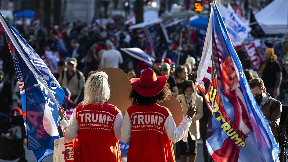 Supporters Of President Trump Gather In D.C. To Protest Election Results