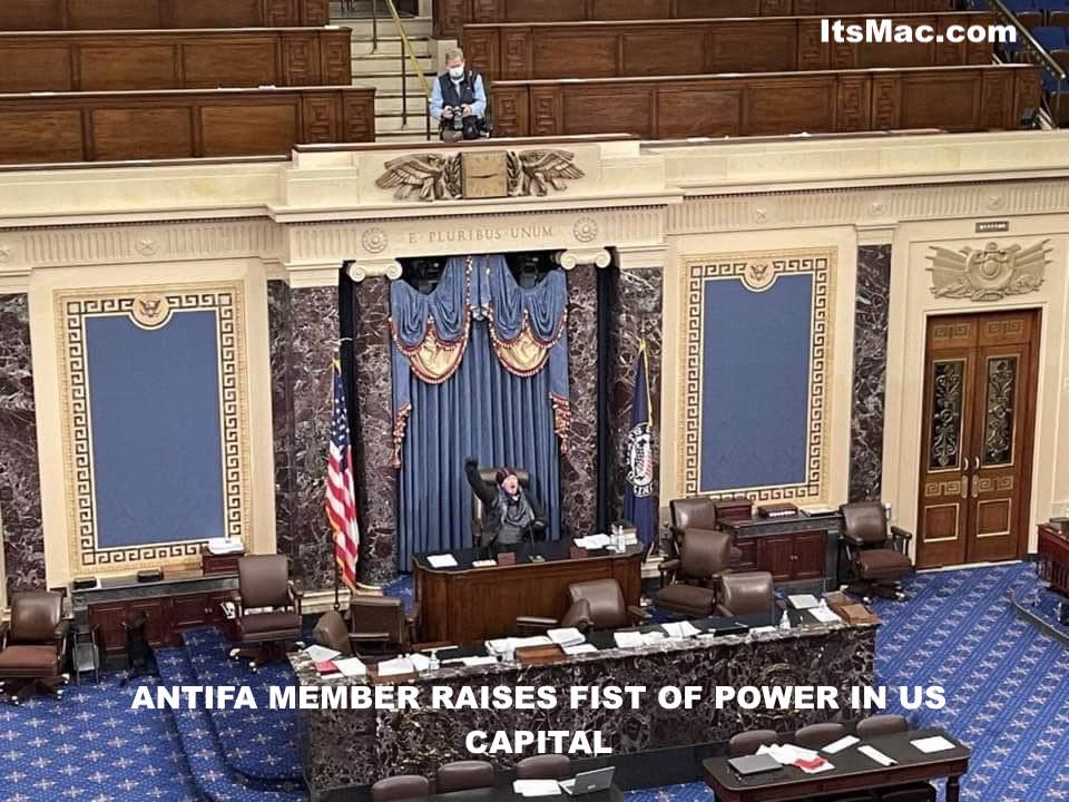 ANTIFA TAKES OVER THE CAPITOL BUILDING!